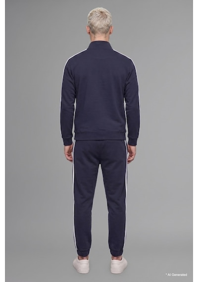 Defacto Regular Fit Yan Biyeli Lastikli Paça Jogger Eşofman Altı E9665ax26aunv146 Lacivert-nv146
