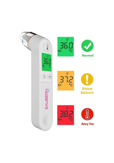 Saubern Baby BNT9601 Dijital Kulaktan Ateş Ölçer