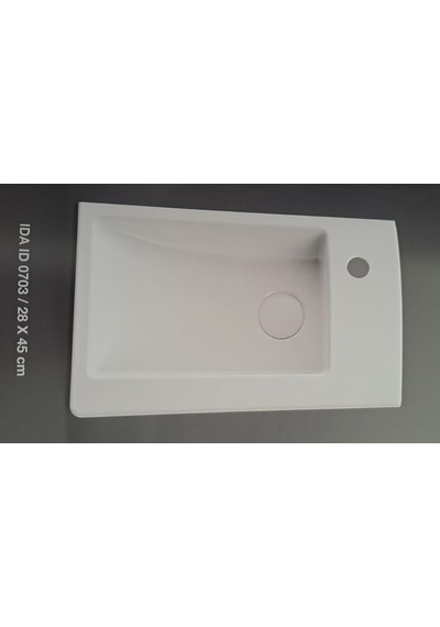İda Etejerli Lavabo 28x45cm Turavit Diğer