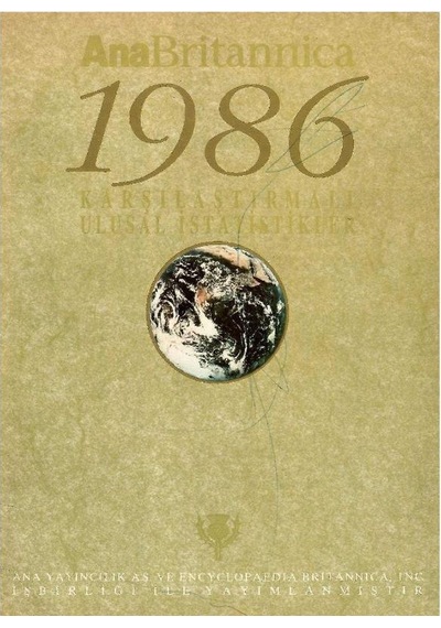 1986 Anabritannica Karşılaştırmalı Ulusal İstatistikler