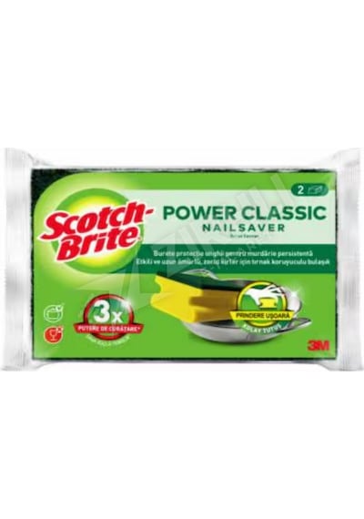 Scotch Brite Oluklu Bulaşık Süngeri 2'li