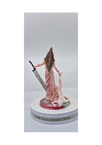 Pyramid Head 29 Cm Figür Silent Hill Nurse