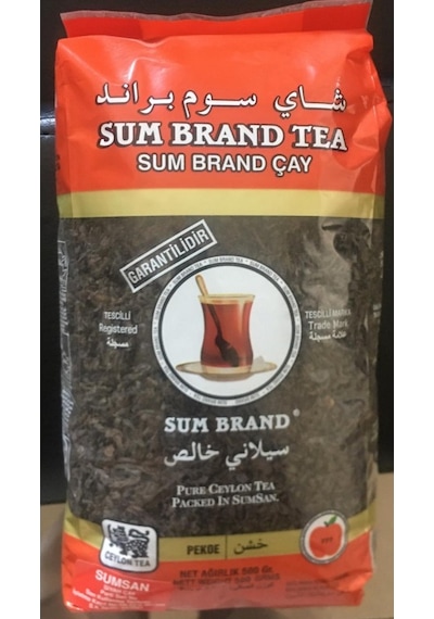 Sum Brand Şeffaf Poşet Pekoe Çay 500 G