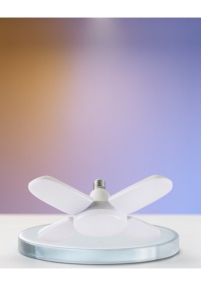 4 Kollu Katlanır Led Ampül 6000 Lumen Diğer