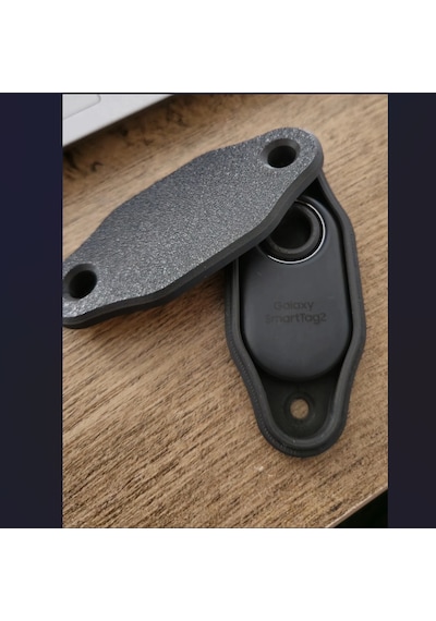 Smarttag2 Için Bisiklet Suluk Arkasına Takılan Tutucu Smart Tag 2 Kılıf Siyah