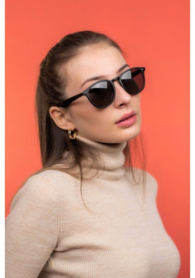 Focus On TS014 Moses Matte Black Polarize Kadın Güneş Gözlüğü