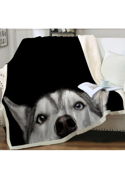 Dog Tek Kişilik 1. Kalite 150 Cm 220 Cm. Tv Battaniyesi