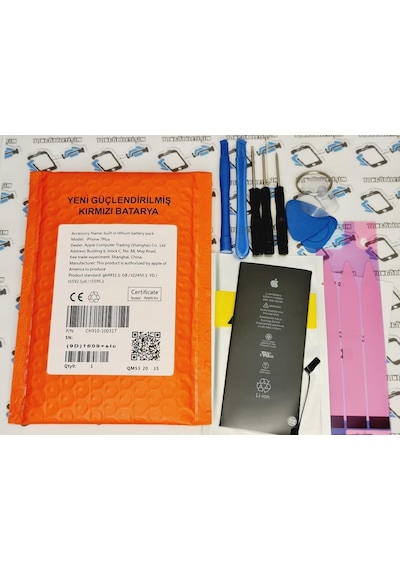 Apple Uyumlu iPhone 7 Plus 3500 Mah Batarya Pil Tamir Seti