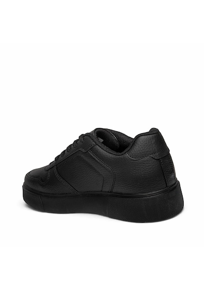 Volis M-26549 Siyah Bağcıklı Memory Foam Taban Günlük Erkek Sneaker Ayakkabı