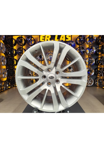 4 Adet Land Rover  9.5 20 5 120 Et53 72.6 Sılver Jant Revize Edilmiş Takım