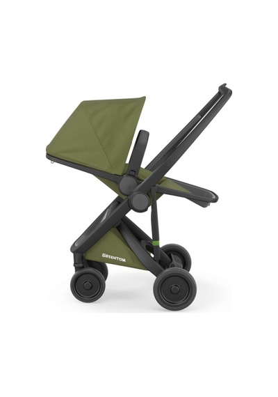 Greentom Reversible Çift Yönlü Bebek Arabası Siyah Şasi