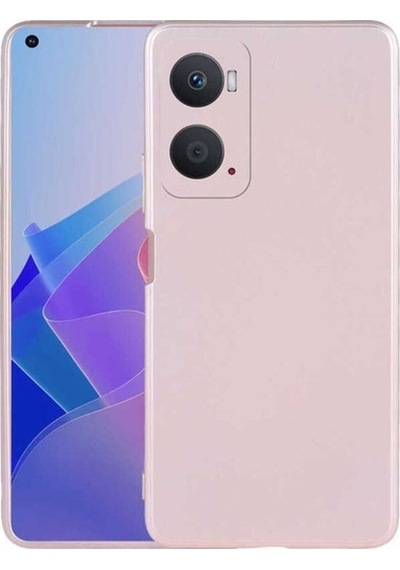 Oppo A96 4g Kılıf Zore Premier Silikon Kapak Rose Gold
