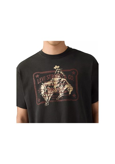 Levi's Vintage Fit Graphic Erkek Siyah Tişört-87373-0401 Siyah