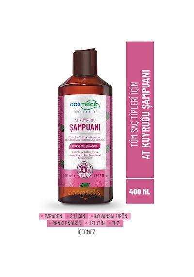 Hızlı Uzamaya Ve Beslemeye Yardımcı At Kuyruğu Şampuan 400ml