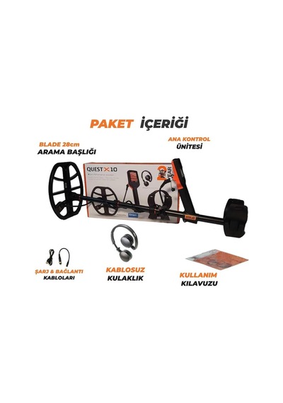 X10 Idmaxx Dedektör + Kulaklık Avantajlı Paket