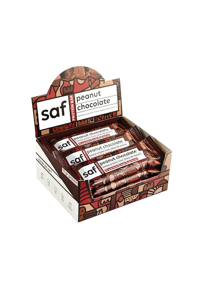 Saf Peanut Chocolate High Protein Bar 12 x 50 G