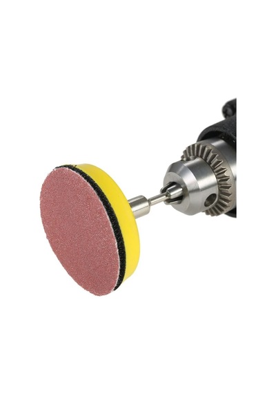 Cırt Zımpara Seti + Matkap Disk Aparatı 115 Mm 82 Parça