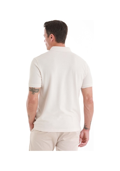 Hatemoğlu Taş Regular Fit Düz Merserize Polo Yaka 100% Pamuk Tişört 35362024c020 Taş