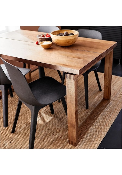 Ikea Meşe Zarif Yemek Masası - Yemek Masası Takımı