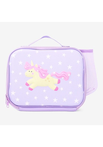 Flying Tiger Unicorn Desenli Beslenme Çantası Çok Renkli