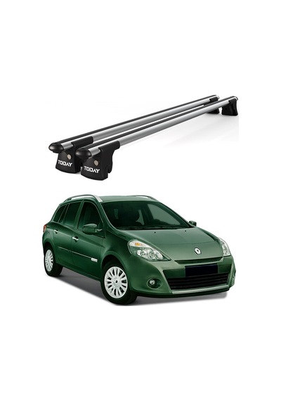 Trio-ı Renault Laguna Kombi 2008-2015 Uyumlu Kilitli Ara Atkı 120cm Port Bagaj Tavan Barı
