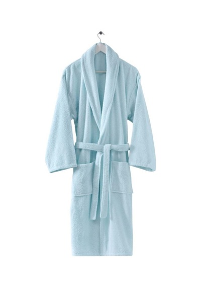 Menderes Home Cotton Collection Bukle Large Bornoz Düz Mint