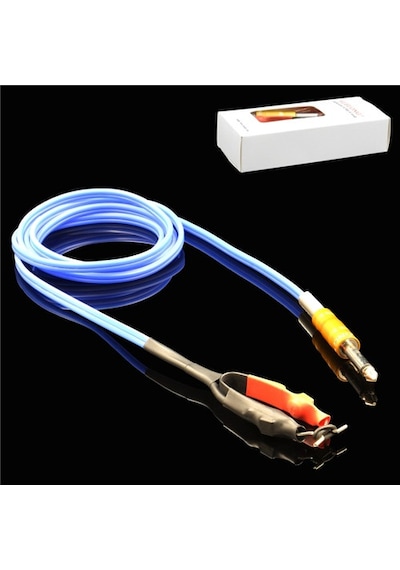 XLine Tattoo XLC2102 Red Dövme Makinesi Clip Cord Bağlantı Kablosu Mavi