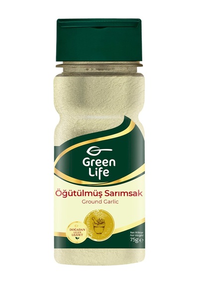 Green Life Öğütülmüş Sarımsak Pet 75 G - 8 Adet Tarı