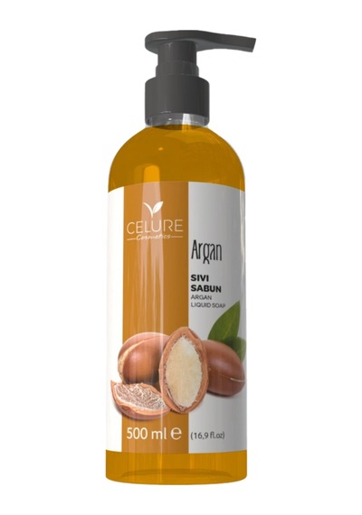 Argan Yağlı Sıvı Sabun 500 Ml Yoğun Nemlendirici & Cilt Besleyici El Sabunu