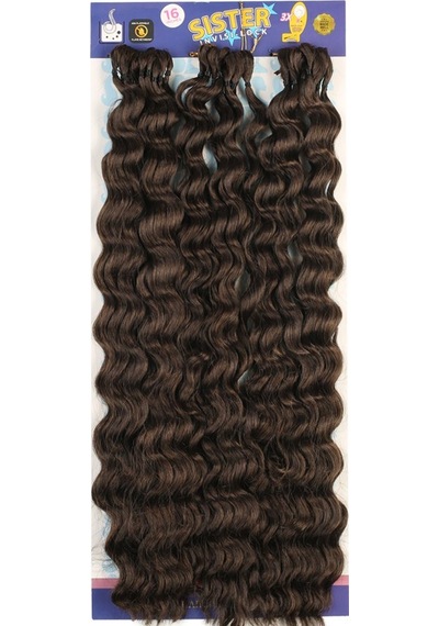 Afro Dalgası / Kumral 6 - Elwm-463173 Çok Renkli