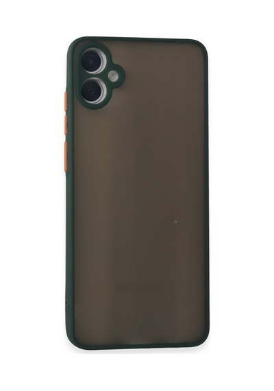 Samsung Galaxy Uyumlu A05 Kılıf Montreal Silikon Kapak - Yeşil Bz8683140657376