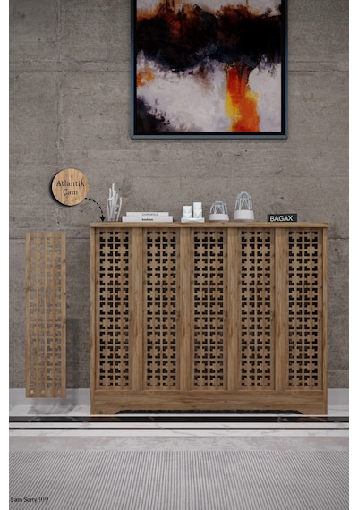Dekoratif Petek Dolabı Kalorifer Peteği Kapatma Ünitesi Modern Tasarım İç Ölçü 96 Cm Dış Ölçü 100 Cm Petek 96 Çam D8 Dekoratif Petek Dolabı Kalorifer Peteği Kapatma Ünitesi Modern Tasarım İç Ölçü 96 Cm Dış Ölçü 100 Cm Petek 96 Çam D8