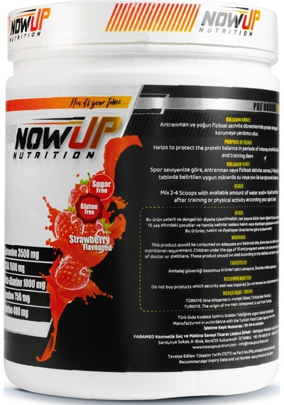 Nowup Nutrition Post-Workout / Strawberry 360 G