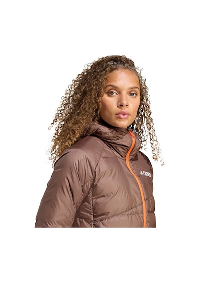 Adidas W Xpr Down J Kadın Outdoor Montu Jl5583 Kahverengi Kahverengi