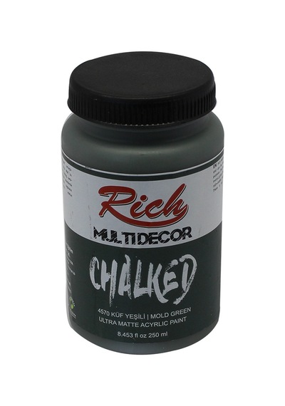 Rich Multi Decor Chalked Akrilik Boya 4570 Küf Yeşili 250 Cc