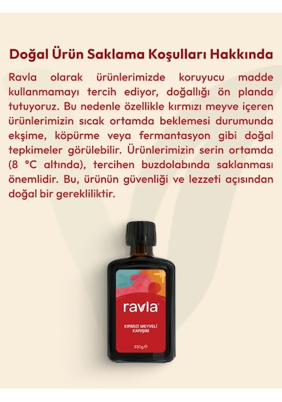 Ravla Kırmızı Meyveli Karışım 330 G