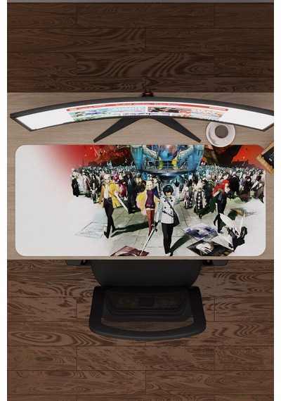 Metaphor: Refantazio Dikişli Kauçuk Oyuncu Mousepad V5 - 90x40 Xxl Gaming Mouse Pad