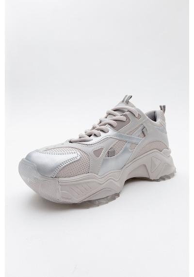 Luvishoes Luvi Shoes Lecce Gümüş Gri Kadın Spor Ayakkabı Gri - Gümüş