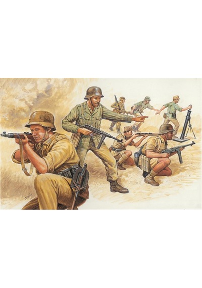 1/72 Wwıı Alman Afrikakorps Askerleri Maketi, Italeri 6076