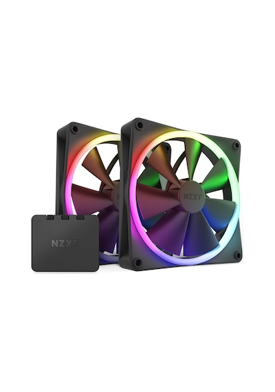 Nzxt F140 Rgb Siyah 120 Mm Fan 2'li Set Rf-r14df-b1