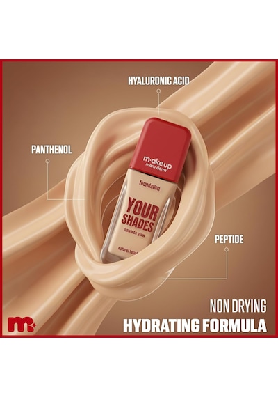 Make Up Maruderm Pürüzsüz Görünüm Sağlayan Yarı Mat Bitişli Uzun Süre Kalıcı Fondöten 2w 30 Ml Çok Renkli