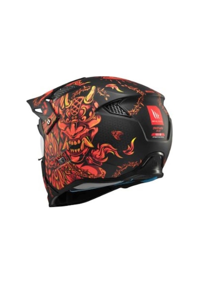 Mt Helmets Streetfighter S Helli Sh B5 Kask Siyah