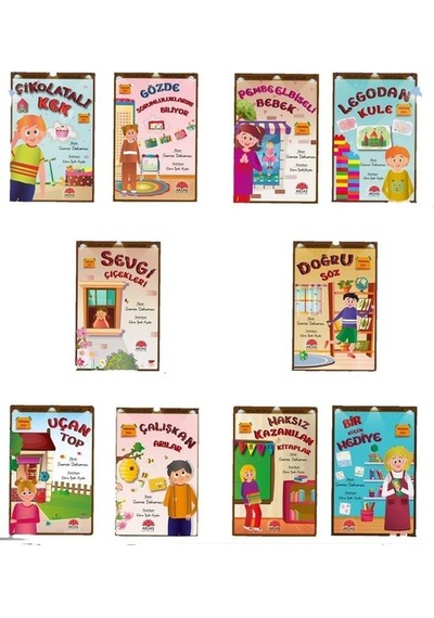 Tatlı mı Tatlı Hikayeler Seti - 10 Kitap Takım - Gamze Dokumacı - Aktaş Yayıncılık