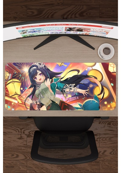 Lan Yan Genshin Impact Anime Oyuncu V2 - 70x30 Xl Gaming Mouse Pad Fare Altlığı