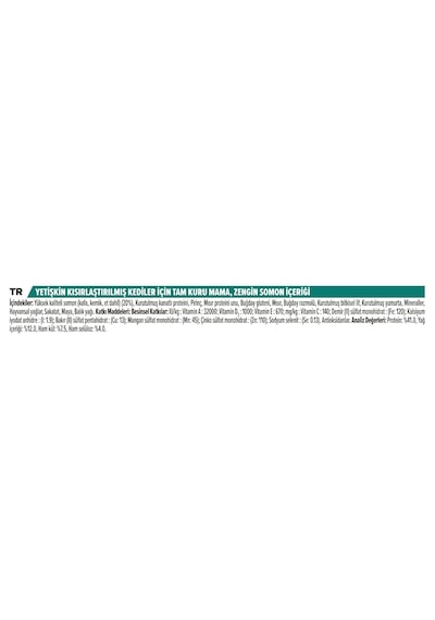 Pro Plan Sterilised Somonlu Kuru Kedi Maması 10 Kg +2 Kg Hediye