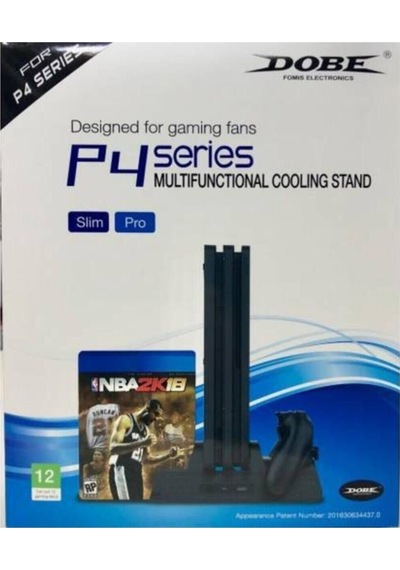 Playstation4 Slim Ps4 Pro Uyumlu Fanlı Stand Ve Oyun Kolu Usb Şarjlı Ps4 Şarj Standı Multifunctional