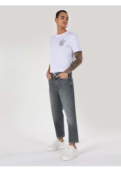 Colin's 057 Milas Loose Relaxed Fit Gri Erkek Pantolon CL1062424_Q1.V1_DN42462