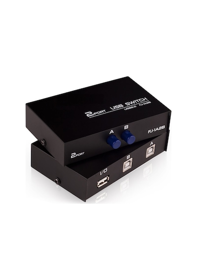 2 Port USB PC Tarayıcı Yazıcı Değiştirici Switch