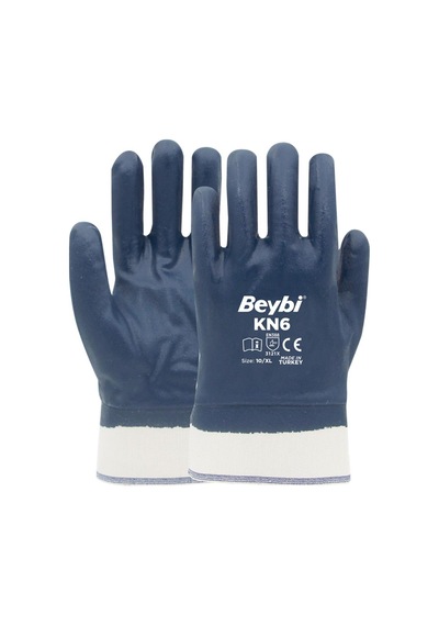 Beybi Kn6 10 Beden 12li Petrolcü Eldiveni 3121x Şardonlu