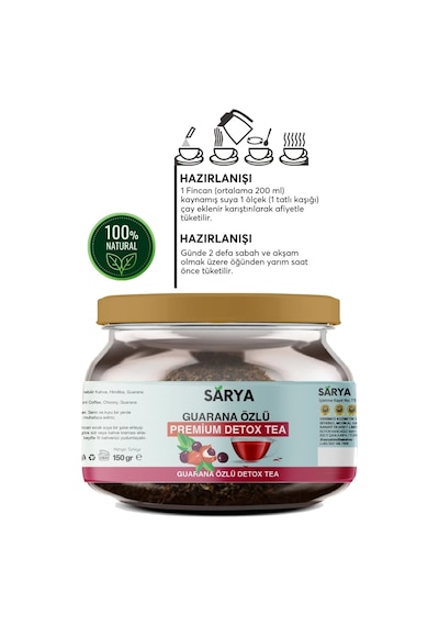 Sarya Guarana Özlü Premium Tea 150 G